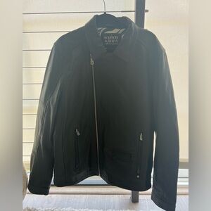 like new scotch and soda elvis leather jacket